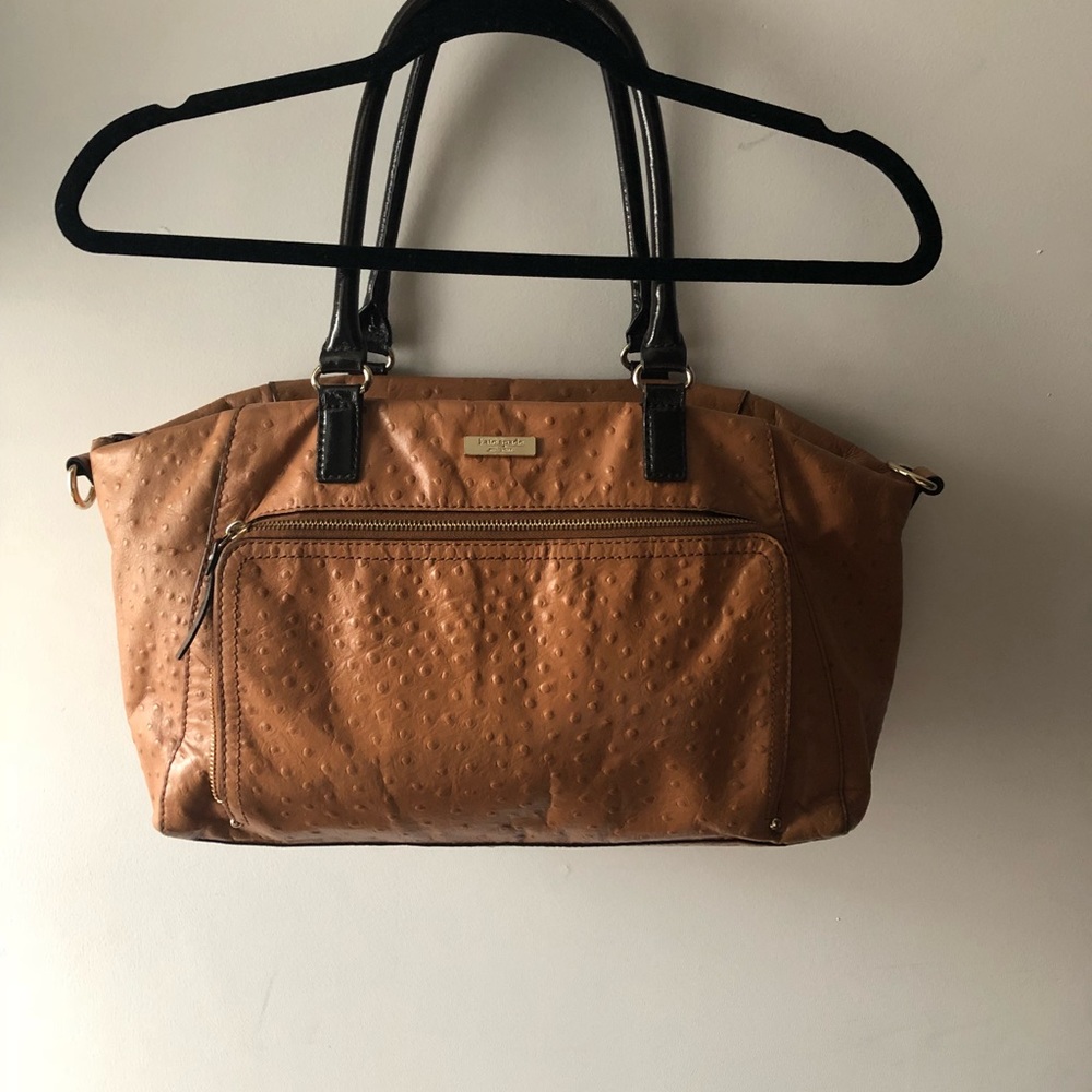 Kate Spade Ostirch Embossed Leather Large Purse